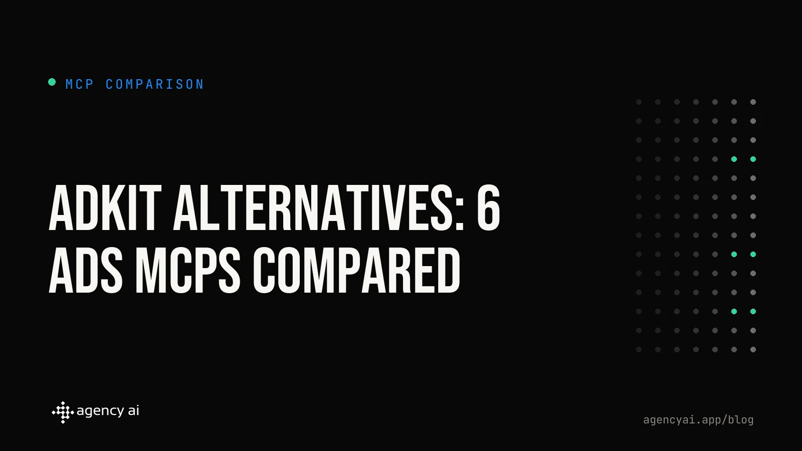AdKit alternatives: ads MCP servers compared
